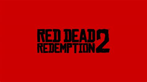 Red Dead Redemption Logo UHD 8K Wallpaper | Pixelz