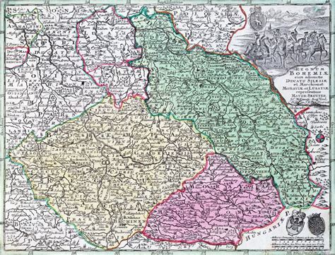 Map of Silesia, from an Atlas (#292514)