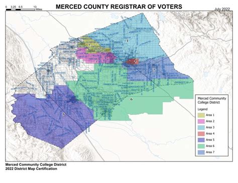 District Maps - Merced College