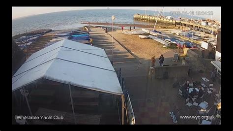 2022 01 16 - Live Cam Whitstable Yacht Club, Kent, United Kingdom - YouTube