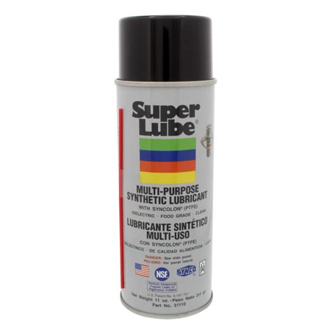 LUBRICANTE SINTETICO MULTI-USO SUPER LUBE® CON SYNCOLON® (AEROSOL ...