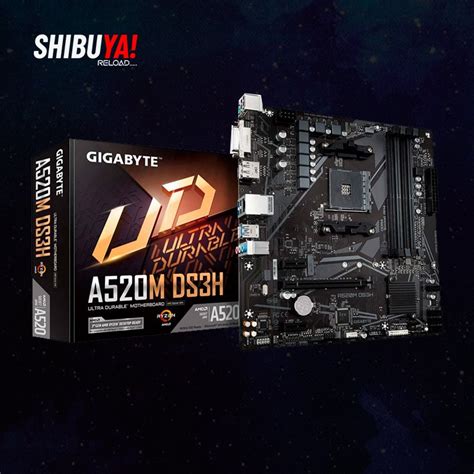 BOARD GIGABYTE A520 DS3H – Tiendas de tecnología Shibuya