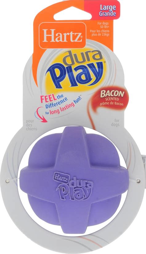 Hartz Dura Play Ball Dog Toy, Color Varies, Large - Chewy.com