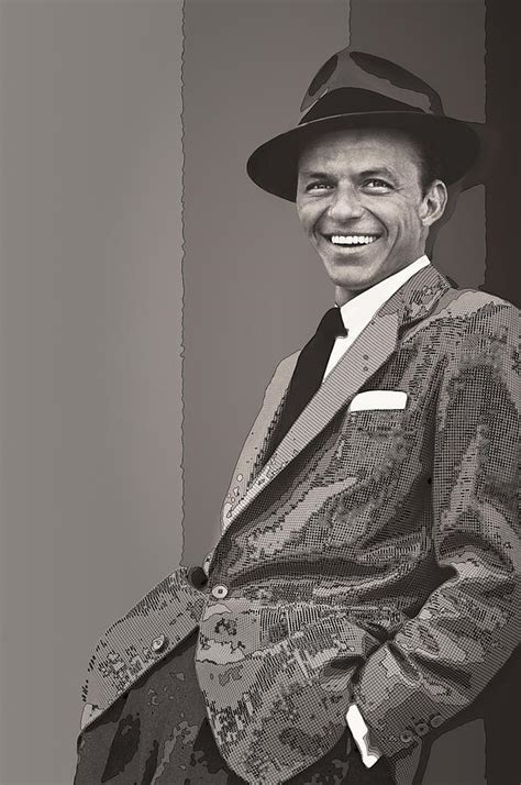 Frank Sinatra Digital Art by Daniel Hagerman