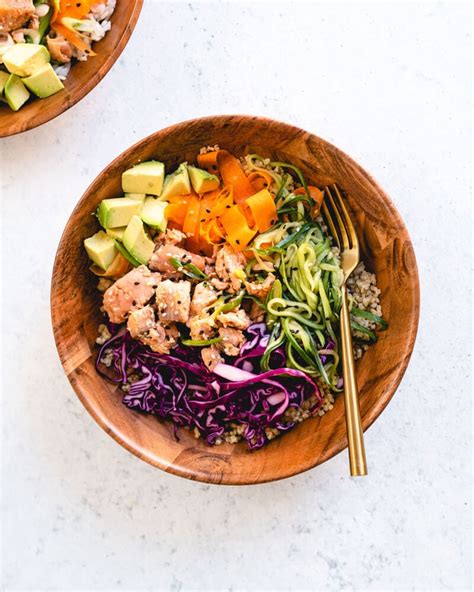 Vibrant Salmon Poke Bowl – A Couple Cooks