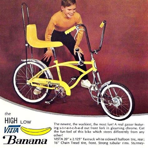 See 50 vintage banana seat bikes for kids from the 60s & 70s - Click Americana | Banana seat ...