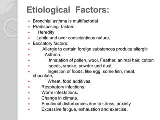 Bronchial asthma in that Define, Cause, Sign and Symptoms, Diagnosis ...