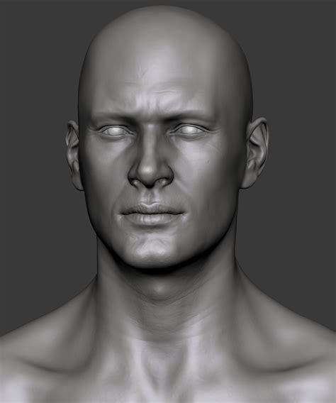 Realistic male head sculpt - Finished Projects - Blender Artists Community