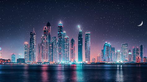 high-rise buildings at night photography tower block #illuminating ...