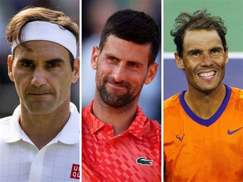 How many Grand Slams have Rafael Nadal, Novak Djokovic and Roger ...