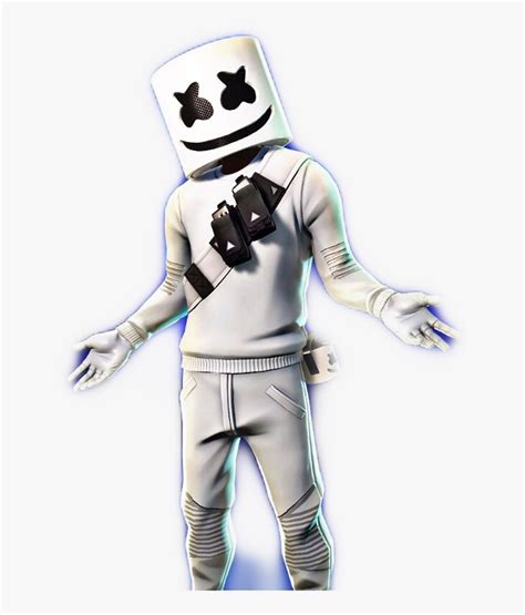 Marshmello Fortnite - Marshmello Fortnite Png, Transparent Png - kindpng