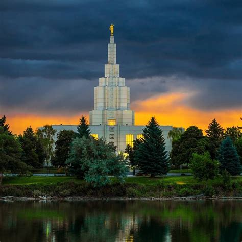 Idaho Falls LDS Temple | Lds temples, Lds, Lds faith