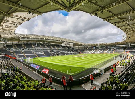 Hull, UK. 12th Aug, 2023. General View inside the Stadium during the ...