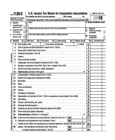 FREE 9+ Sample Schedule C Forms in PDF | MS Word