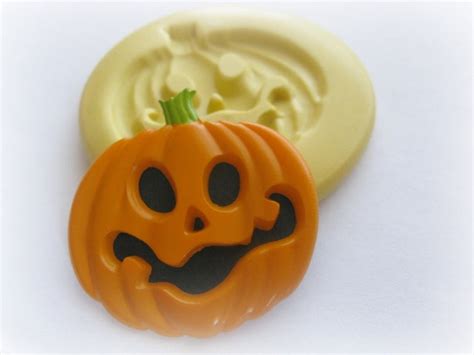 Halloween Pumpkin Candy Silicone Mold DIY Jewelry by WhysperFairy