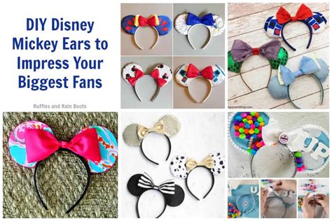 Ways to DIY Disney Mickey Ears That Will WOW Your Biggest Fan