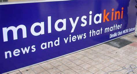 Malaysiakini Found Guilty Of Contempt, Editor Spared - M-Update