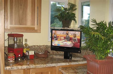 Kitchen Counter TV | Pop Up TV Under Kitchen Countertop - Nexus 21