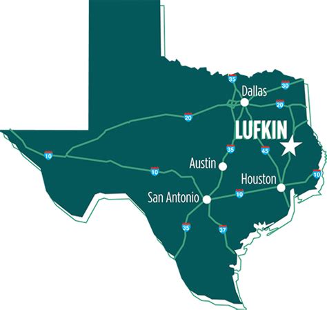 Where Is Lufkin Texas On The Map - Lilly Pauline