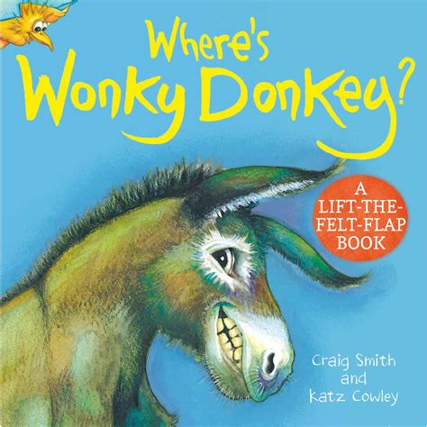 Where's Wonky Donkey? A Lift-the-Felt-Flap Book by Craig Smith | BIG W