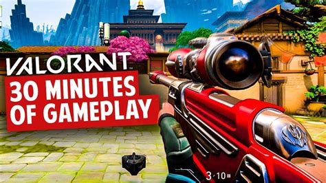 30 Minutes of Valorant Beta Gameplay (No Commentary) - YouTube