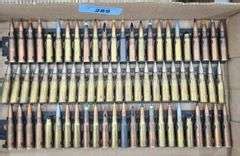 3 trays of Machine Gun Ammo - Kramer Auction LLC