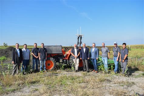 Autonomous Farming Becoming a Reality Through Donation of Tractor