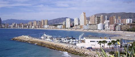 Benidorm beaches in Spain beach information