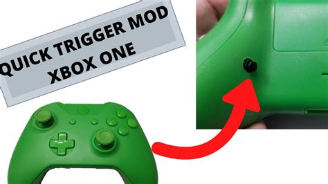 How to "quick trigger" mod to an Xbox One Controller - YouTube