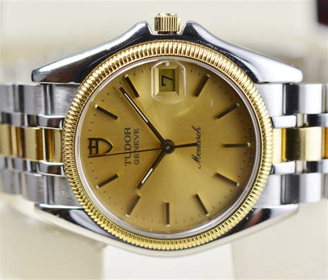 Tudor Monarch 18K/SS 34MM Watch Ref # 15733 Excellent Condition | Property Room