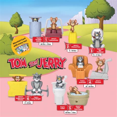 28 Oct-8 Dec 2021: McDonald's Tom & Jerry Happy Meal Toys Promotion - SG.EverydayOnSales.com