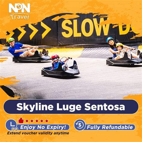 [Skyline Luge Sentosa] 2/3/4 Luge & Skyride Combo Open Date Ticket E-ticket/Singapore Attraction ...