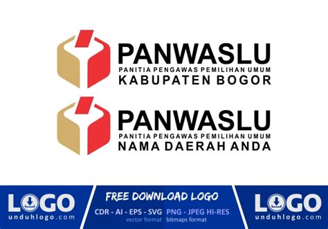 Logo Panwaslu Terbaru Pemilu 2019 - Download Vector CDR, AI, PNG.