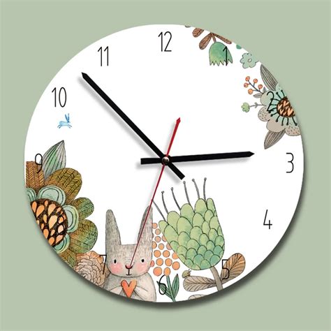 2018 New Clock Acrylic Creative Wall Clock Modern Design Kids Bedroom Silent Quartz Reloj De ...