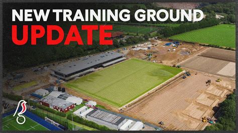 The new training ground is on its way! 🏗 - YouTube