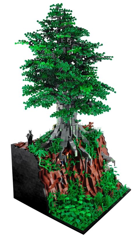 An epic LEGO recreation of the Ringwraiths' hunt for Hobbits | Lego tree, Amazing lego creations ...