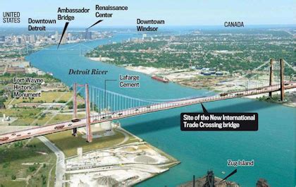 Plan signed for new Detroit-Windsor bridge | Overdrive - Owner ...