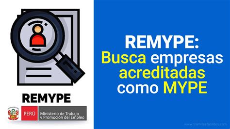 Consulta si estás en REMYPE 2022 – Trámites Facilitos Perú