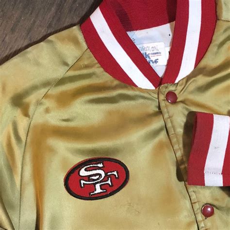 Embroidered Patch San Francisco 49er’s Mini Logo W/ Oval Outline | Boardwalk Vintage