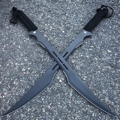 Twin Ninja Swords with Tactical Scabbards | BUDK.com - Knives & Swords At The Lowest Prices!