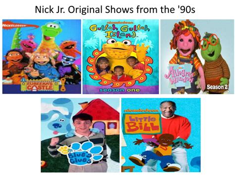 Nick Jr. Original Shows from the 90s by mnwachukwu16 on DeviantArt