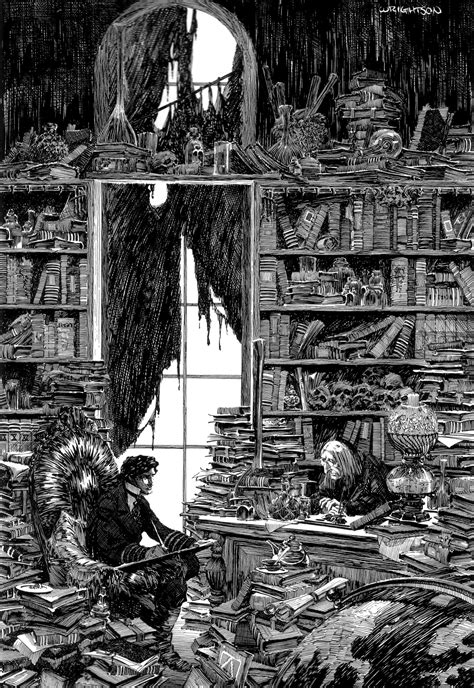 Illustration for Frankenstein — Bernie Wrightson – Biblioklept