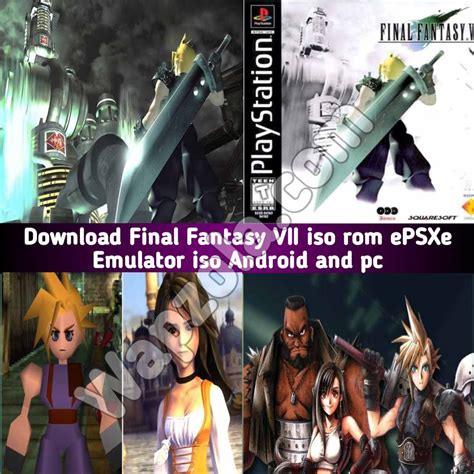 [Download] Final Fantasy VII ROM (ISO) ePSXe and Fpse emulator (464MB size) highly compressed ...