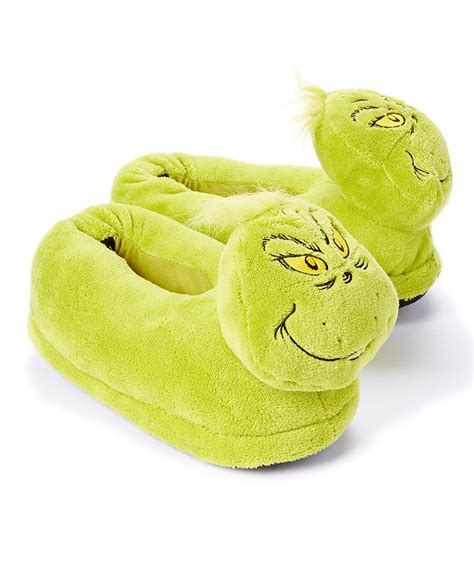 Look at this Green Grinch Slippers - Adult on #zulily today! Der Grinch ...