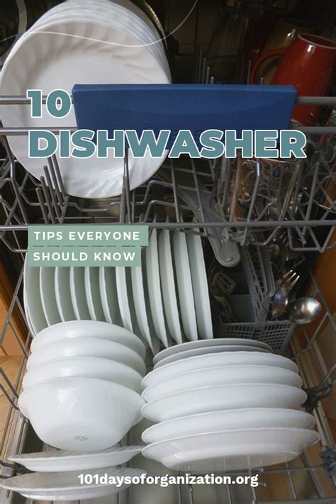 10 Dishwasher Tips Everyone Should Know | 101 Days of Organization