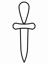 Dagger Emoji coloring Page  ColouringPages sketch template