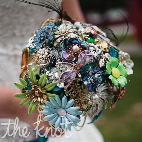 Vintage Brooch Bouquet