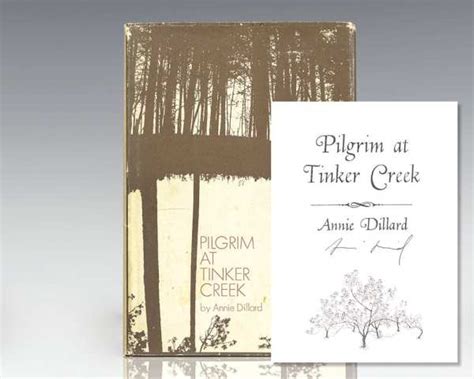 Pilgrim At Tinker Creek Annie Dillard First Edition Signed