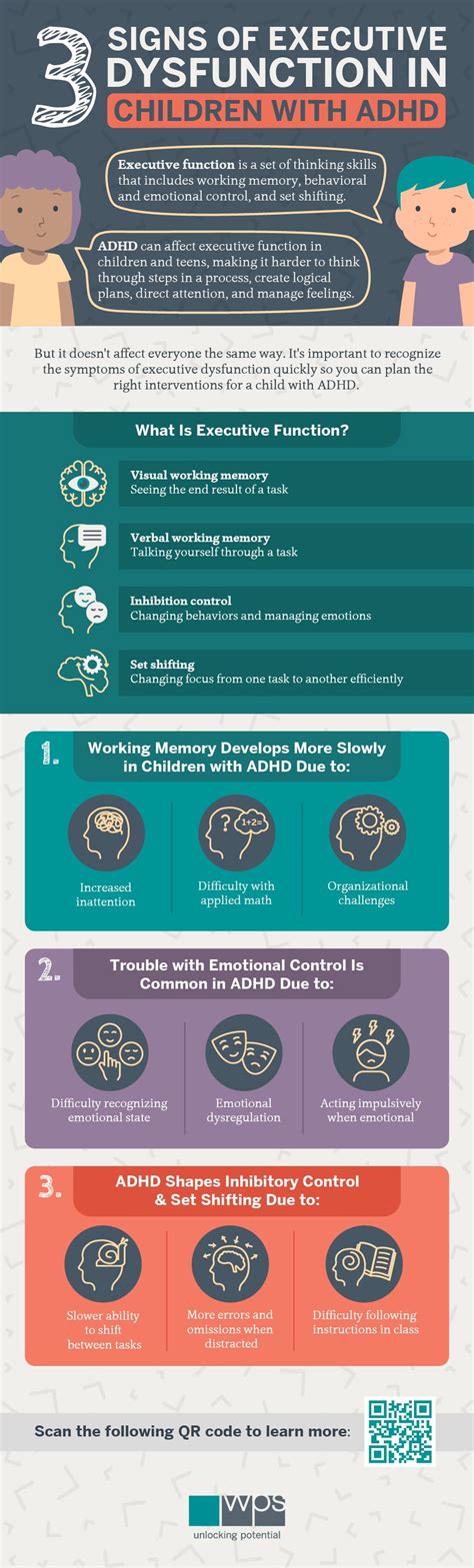 3 Signs of Executive Dysfunction in Children with ADHD