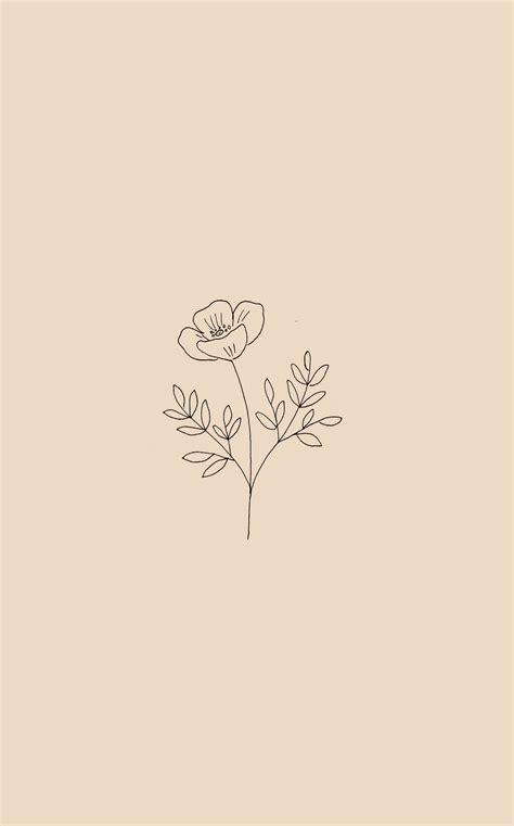 Discover 68+ flower wallpaper drawing super hot - in.cdgdbentre